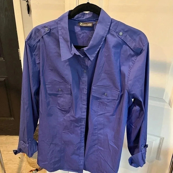 ~NY & Co~ Bright Blue Top - XXL - Picture 1 of 7